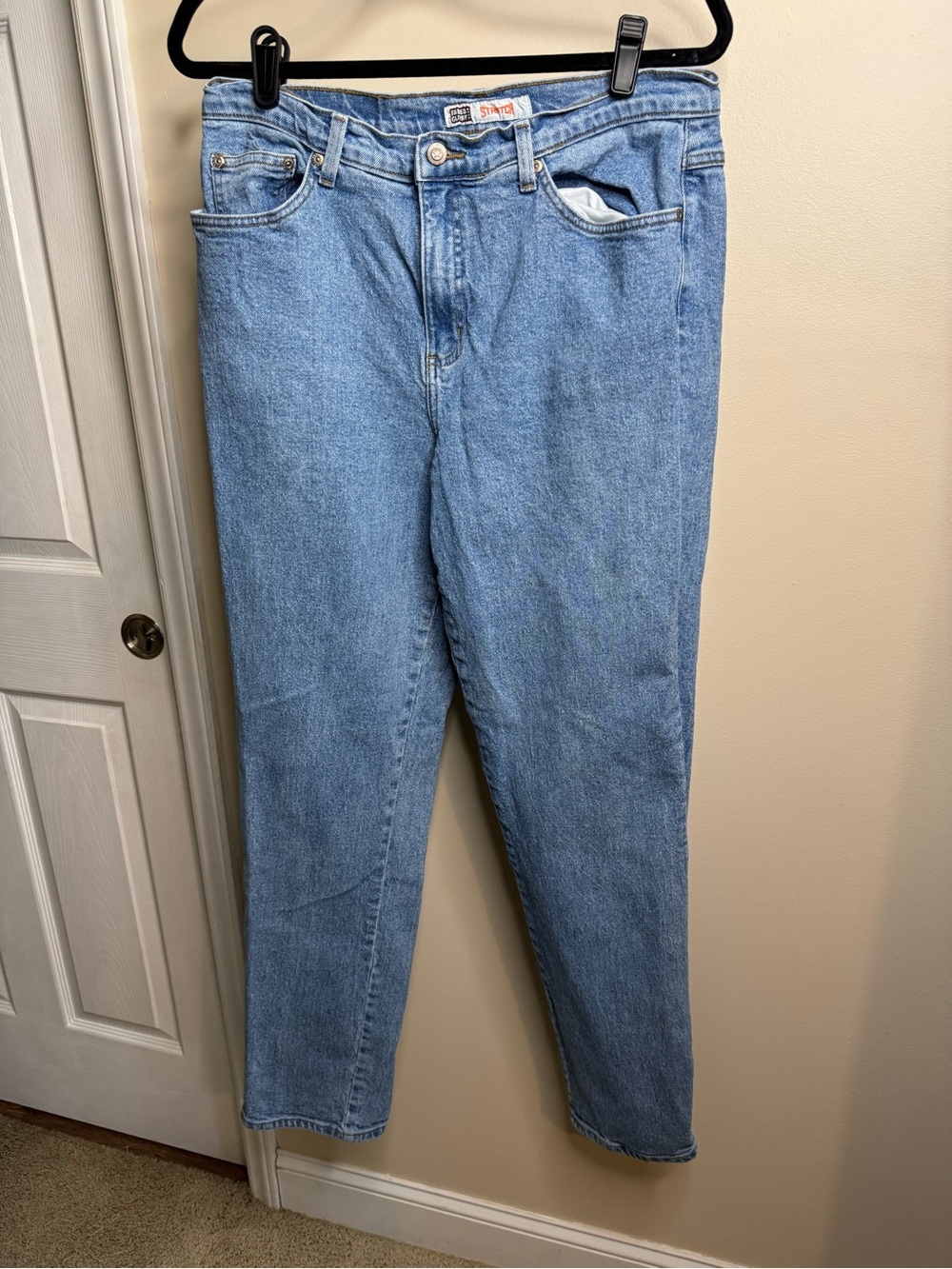 Y2K Vintage Faded Glory Women's Stretch Jeans Size 14 Tall